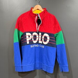 Polo by Ralph Lauren Vintage Rafting Club Pullover Rugby Shirt XL